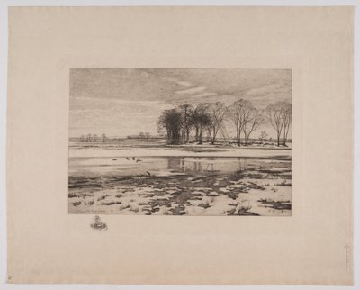 冬の風景 作： Sigvard Hansen