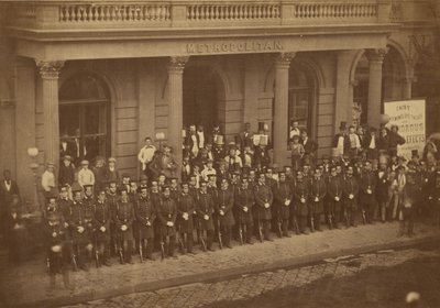 [将校の集合写真］ 作： Silas A. Holmes