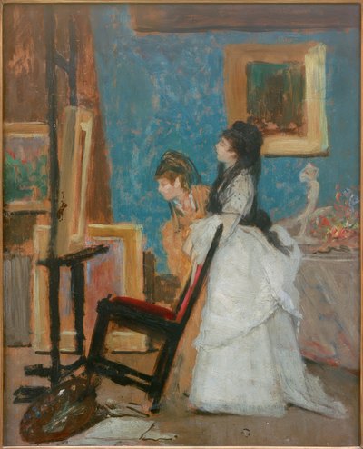 スタジオ訪問 作： Silvestro Lega