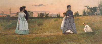 婚約者または婚約者 作： Silvestro Lega