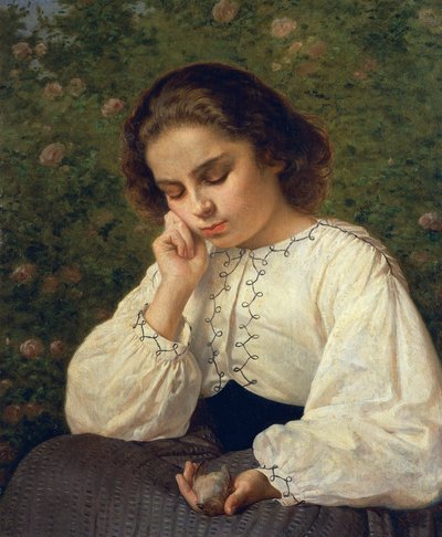 最初の痛み 作： Silvestro Lega