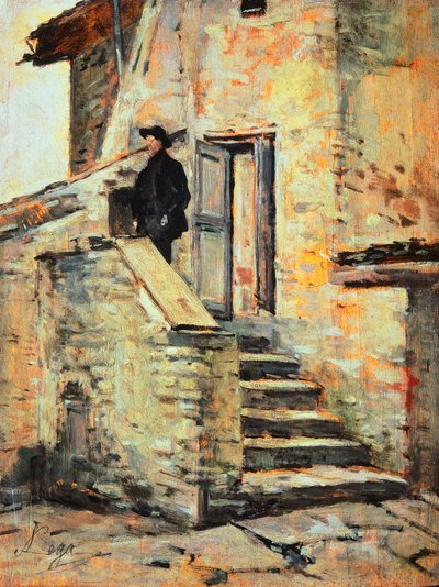 ドン・ジョバンニ・ヴェリータの家 作： Silvestro Lega