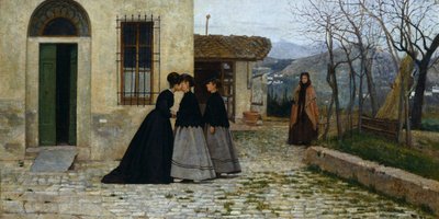 ザ・ヴィジット 作： Silvestro Lega