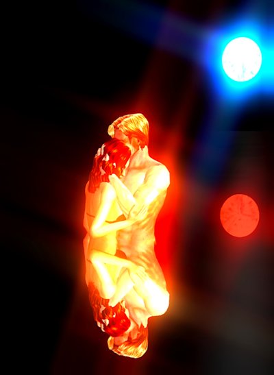 「夜のキス 作： Silvia Martini