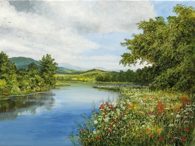 静かな風景 作： Silvian Sternhagel