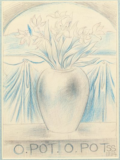 O Pot O Pot、1884 作： Simeon Solomon