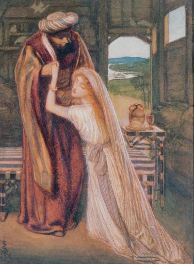 ルースとボアズ 作： Simeon Solomon