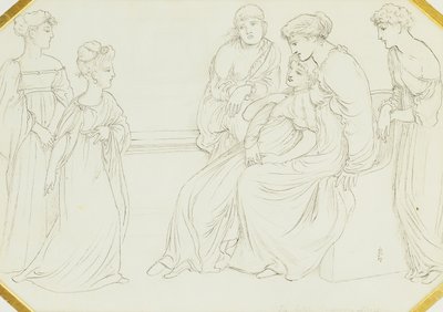 リトルインプロビサトリス、1867年 作： Simeon Solomon