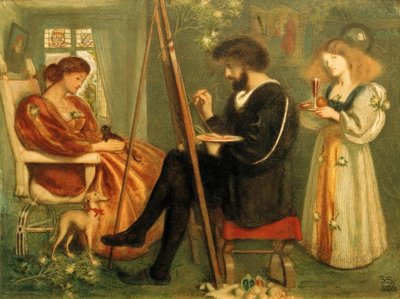 画家のプレザンス 作： Simeon Solomon
