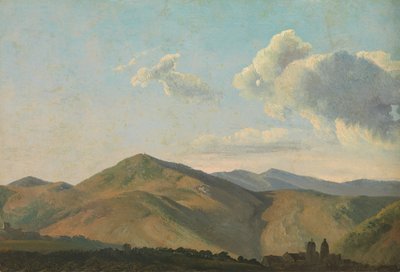 ヴィコヴァロの山岳風景、ca。 1786-97。 作： Simon Alexandre Clément Denis
