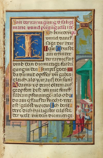 エリの前に引き出されたサムエルとの国境 作： Simon Bening