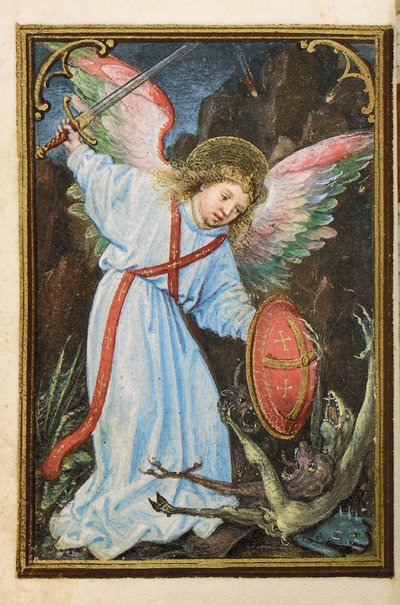 1530-35の時間のミニチュア帳からのフォリオ、ローマ、ブルージュの使用 作： Simon Bening