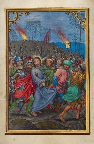 キリストの捕縛 作： Simon Bening