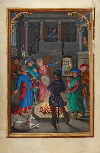 聖ペテロの否定 作： Simon Bening