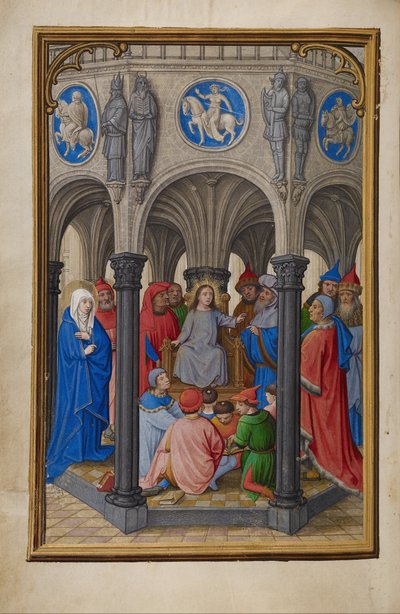 寺院での論争 作： Simon Bening