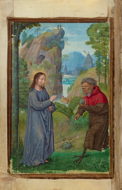 Die Versuchung Christi 作： サイモン・ベニング
