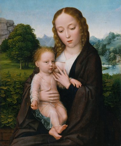 ヴァージンアンドチャイルド1520。 作： Simon Bening