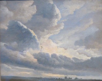 ローマ近郊の夕日と雲の研究 作： サイモンデニス