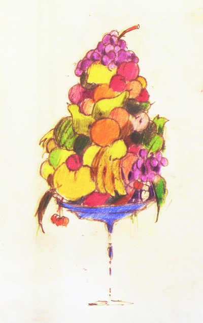 クーペ, 2005 （水彩、クレヨン） 作： Simon Fletcher
