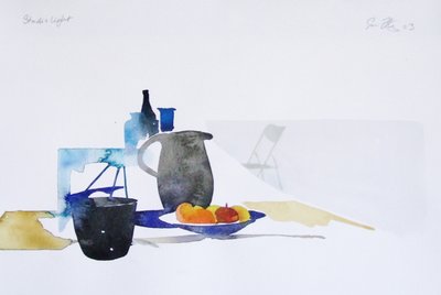 スタジオの光, 2003 （水彩） 作： Simon Fletcher