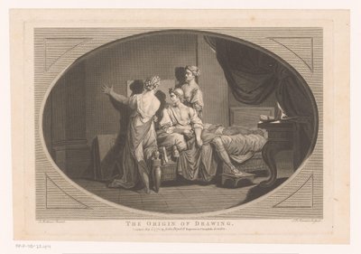 図面の発明 作画の原点（題名） 作： Simon François Ravenet (le vieux)