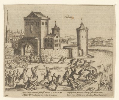 『ジケムの処刑』、1578年 作： Simon Frisius