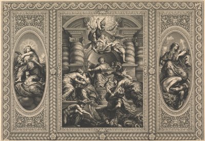 O teto da casa de banquetes em Whitehall: o reinado pacífico de James I 作： Simon Gribelin