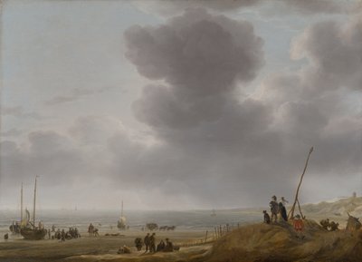 ビーチビュー、1643 作： Simon Jacobsz. Vlieger