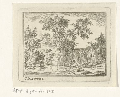 漁師のいる風景 作： Simon Klapmuts