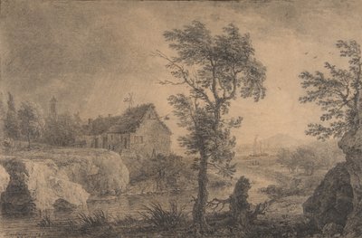 ベンド・イン・ザ・リバー、1767年。 作： Simon Mathurin Lantara