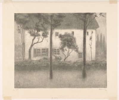 家 作： Simon Moulijn (signed by artist)