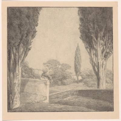 壁と檜のある風景 記憶（原題） 作： Simon Moulijn
