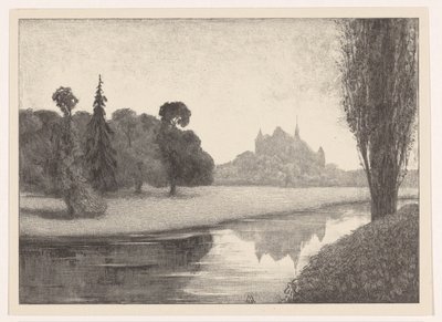 城の近くの公園 Environs of Laren (オリジナル シリーズ タイトル) 作： Simon Moulijn
