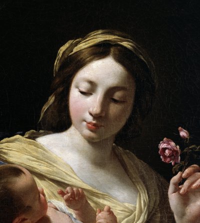 「聖母子イエス」の詳細（キャンバスに油彩） 作： Simon Vouet