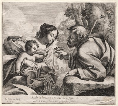 聖家族 作： Simon Vouet