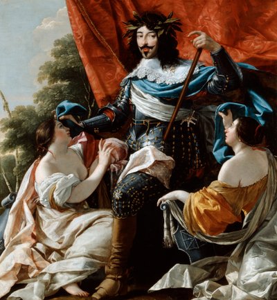 ルイ13世、17世紀 作： Simon Vouet