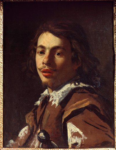 画家の弟、オーバン・ヴーエ（1595-1641）の肖像 - シモン・ヴーエ（1590-1649）による1620年頃の絵画、アルルのレアトゥ美術館蔵 作： Simon Vouet