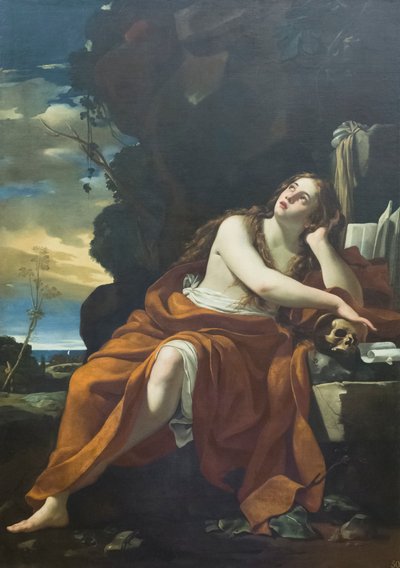 聖マグダラのマリアの悔い改め 作： Simon Vouet