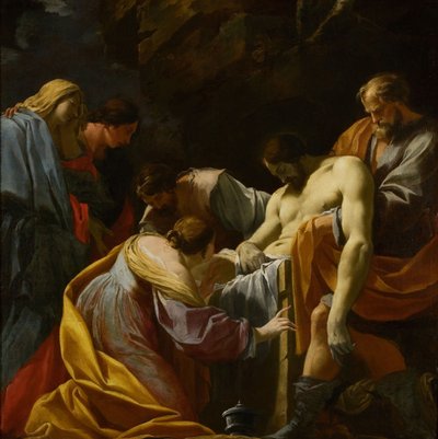 埋葬 作： Simon Vouet