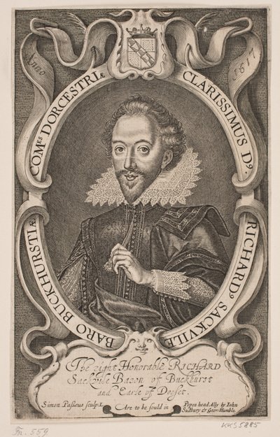 ドーセット伯リチャード・サックヴィル 作： Simon de Pas