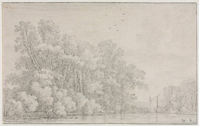 川の風景 作： Simon de Vlieger