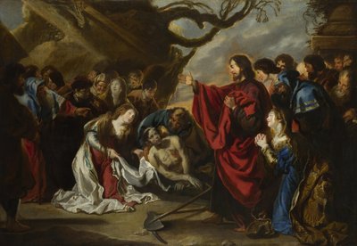 ラザロの復活 作： Simon de Vos