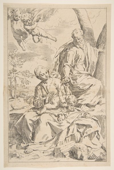 セントジョセフがh ...、ca。 1639。 作： Simone Cantarini