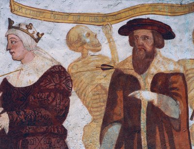 デュークとの死」（「死の舞踏」より）詳細 作： Simone II Baschenis