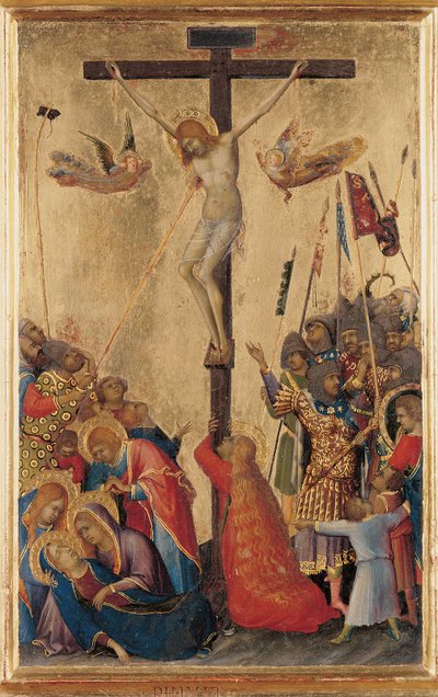 Calvary, from the Orsini Polyptych (tempera on panel) (see also 471172-4)   1438514   ja       japanese Successfully Translated  Original: Rumsey Church Translat: Rumsey Church 1436798 ja japanese Successfully Translated Original: Study of Feet Translat: S 作： Simone Martini