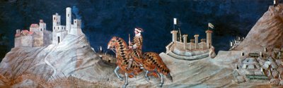 記念..モンテマッシの包囲で...、1328 作： Simone Martini