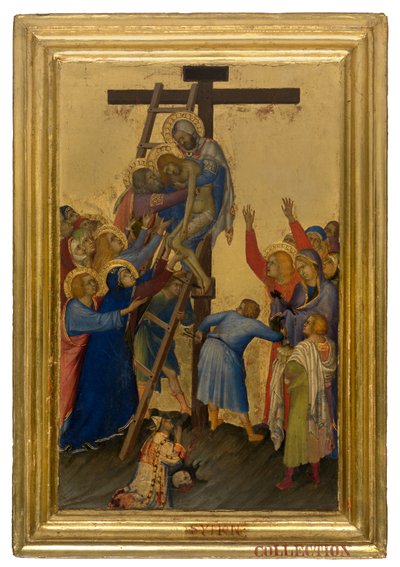 十字架からの降下 作： Simone Martini