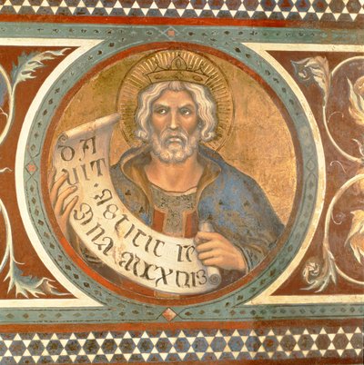 マエスタダビデ、フレームからのディテール 作： Simone Martini