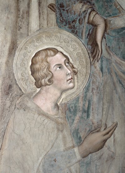 マエスタ：聖アンサヌス、1315年（51591の詳細） 作： Simone Martini