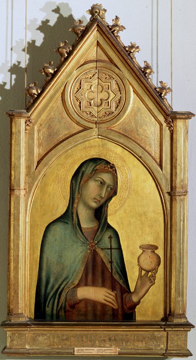 メアリーマグダレン、1320年代 作： Simone Martini